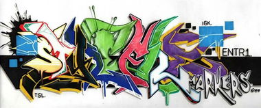 Graffiti Sketch - Photo by Entr1TSL (2014)