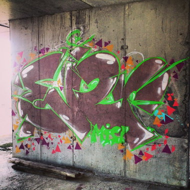 Graffiti Wall - Photo by Enzor - Mis, Crew (2014)