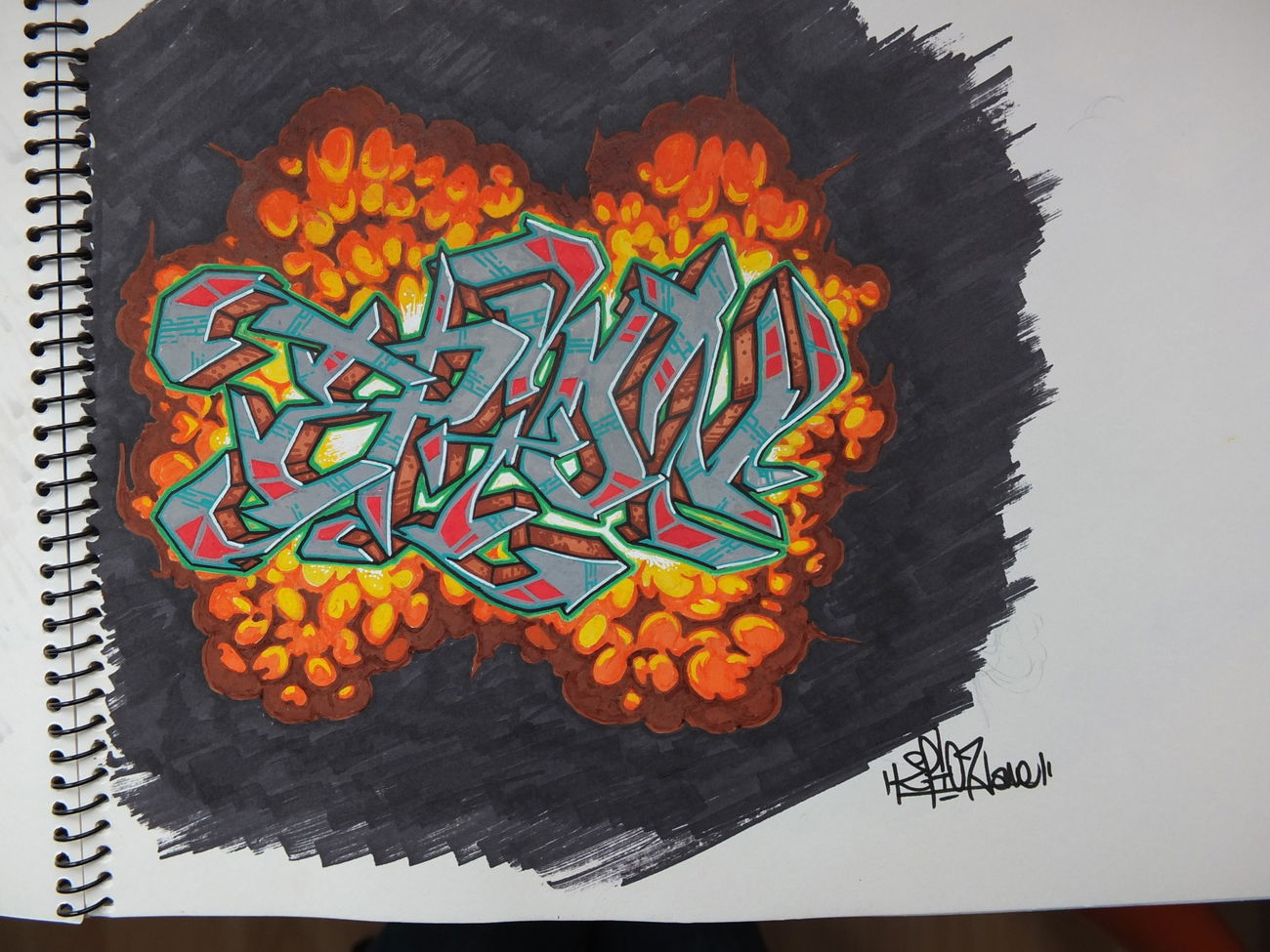 Graffiti Sketch - Photo by Epion