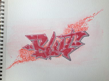 Graffiti Sketch - Photo by Epion (2017)