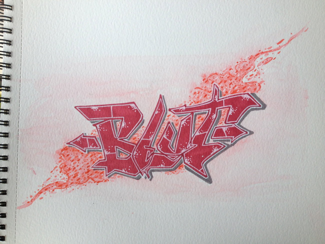 Graffiti Sketch - Photo by Epion (2017)