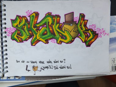 Graffiti Wall - Photo by Epion