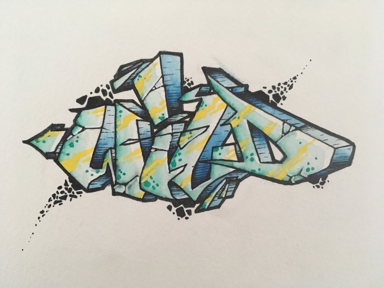 Graffiti Sketch - Photo by Epion