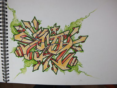 Graffiti Sketch - Photo by Epion (2017)