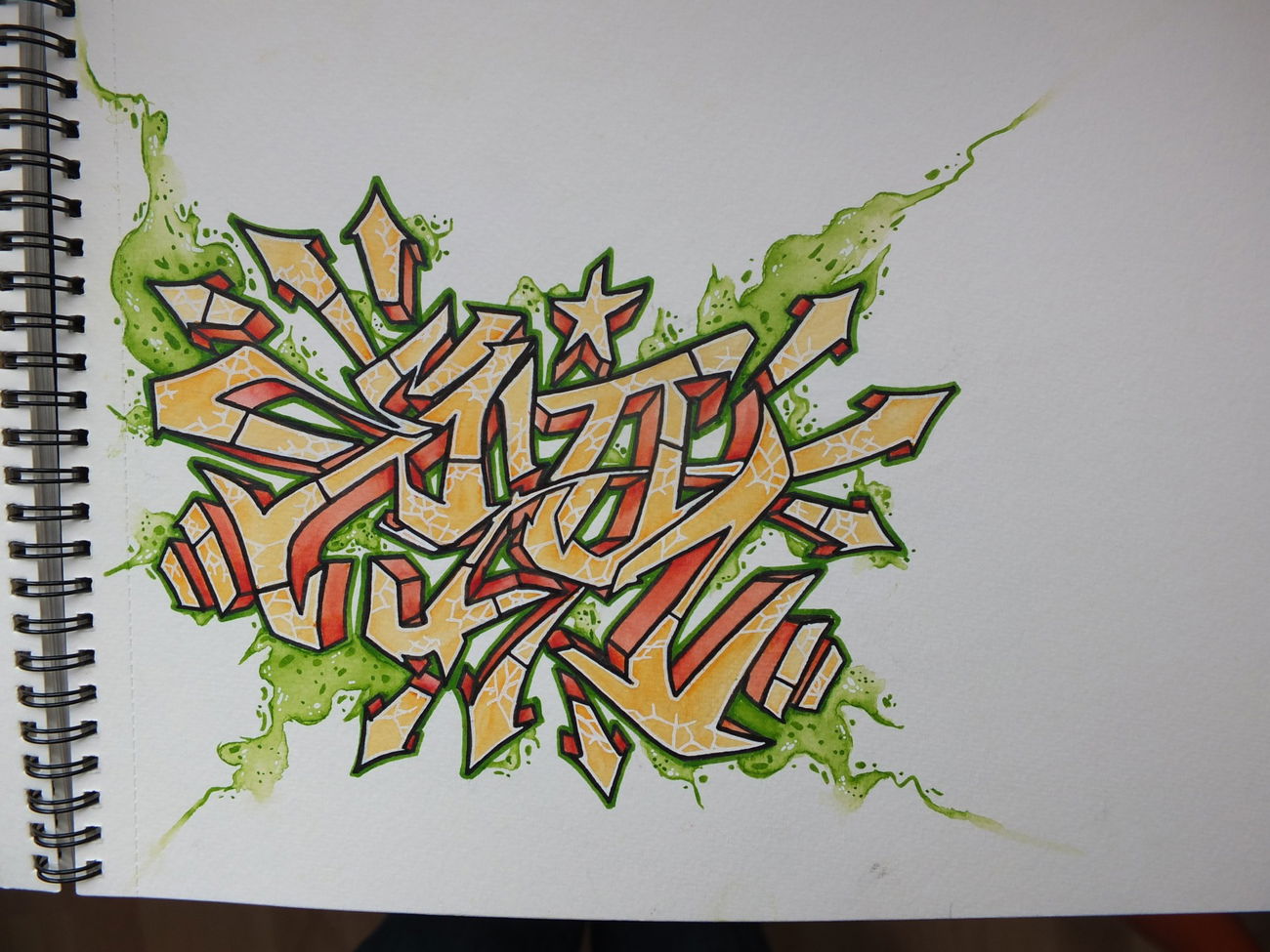 Graffiti Sketch - Photo by Epion (2017)