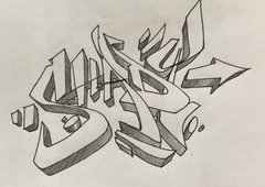 Graffiti Sketch - Photo by Epion (2018)