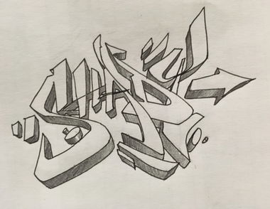 Graffiti Sketch - Photo by Epion (2018)