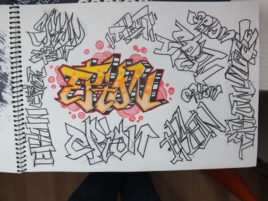 Graffiti Sketch - Photo by Epion