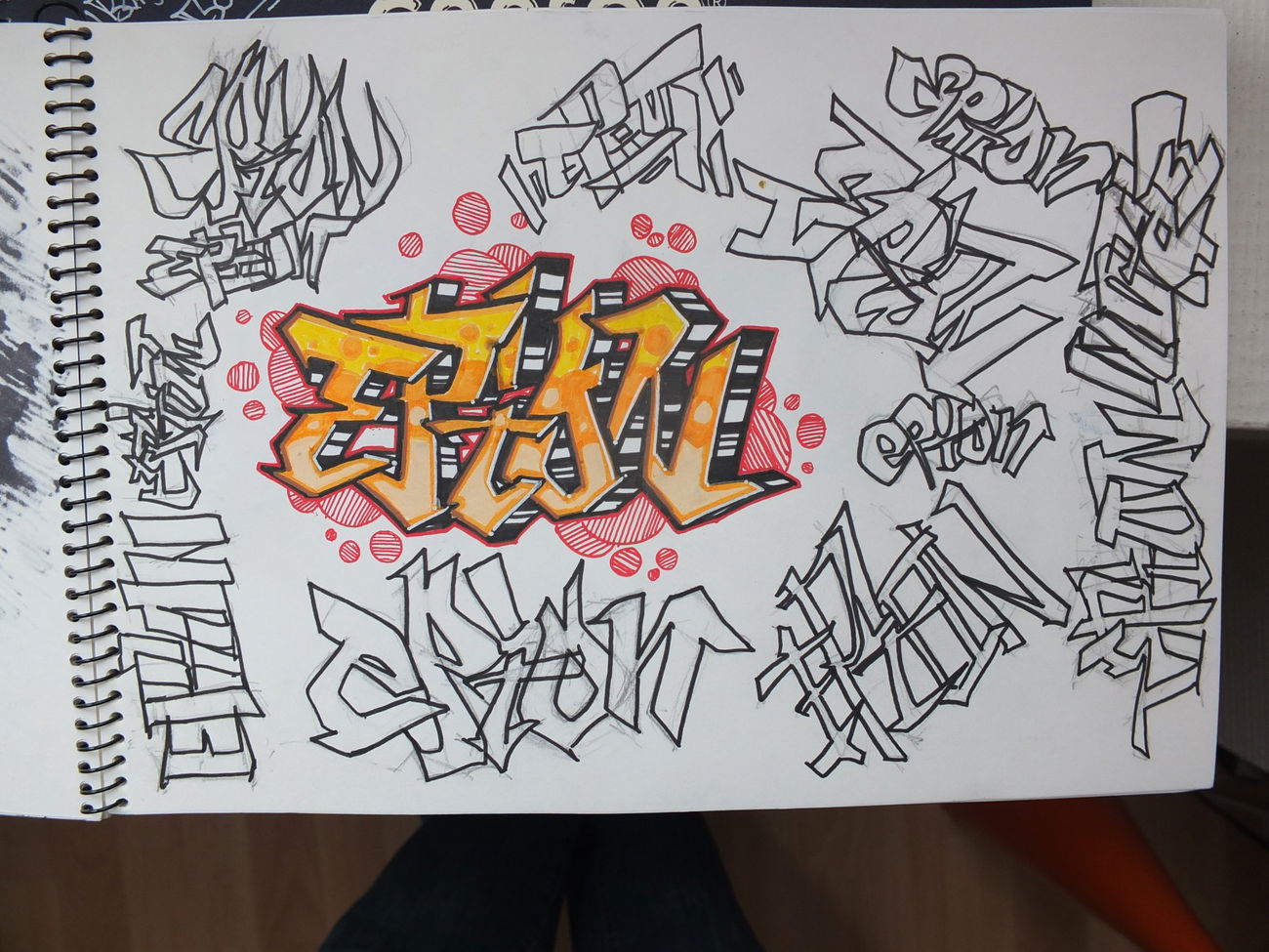 Graffiti Sketch - Photo by Epion