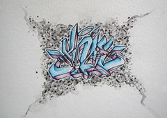 Graffiti Wall in PARIS - Photo by Epion (2017)