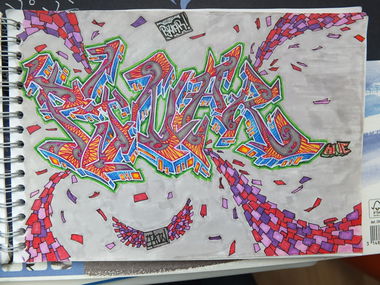 Graffiti Sketch - Photo by Epion
