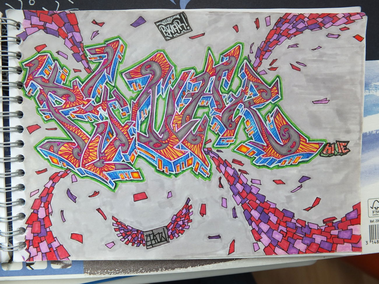 Graffiti Sketch - Photo by Epion