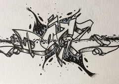 Graffiti Sketch - Photo by Epion (2018)