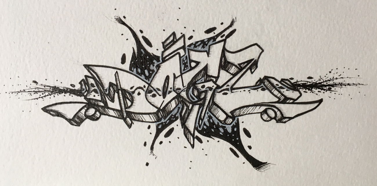 Graffiti Sketch - Photo by Epion (2018)