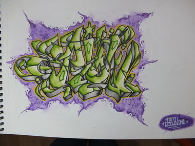 Graffiti Sketch - Photo by Epion (2017)