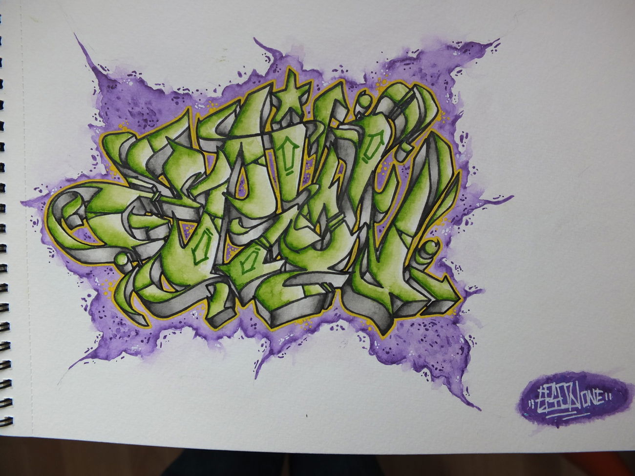 Graffiti Sketch - Photo by Epion (2017)