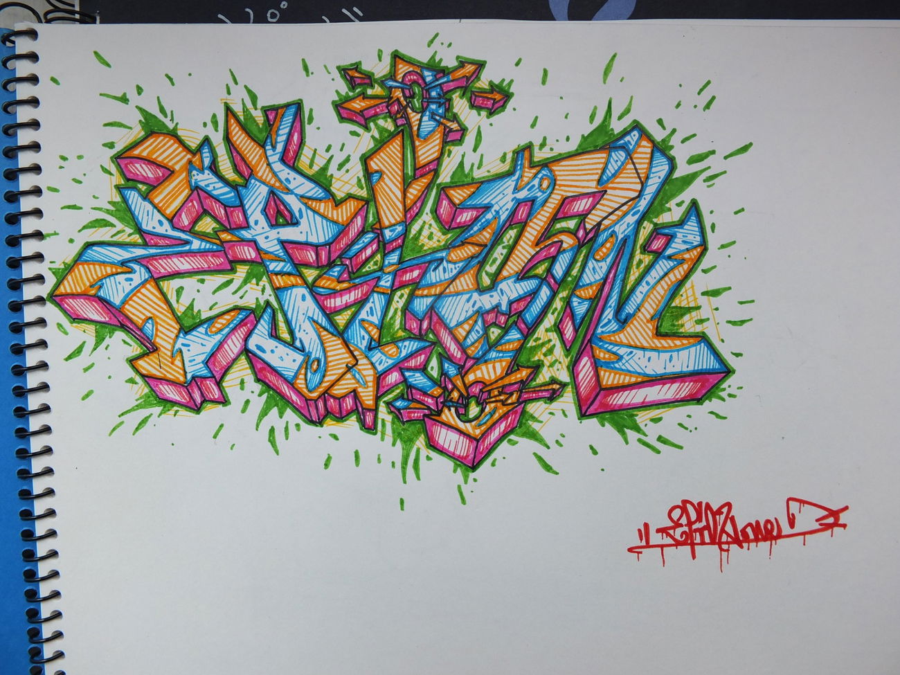 Graffiti Sketch - Photo by Epion
