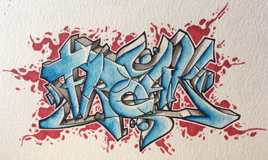 Graffiti Sketch - Photo by Epion - Freak