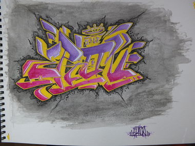 Graffiti Sketch - Photo by Epion (2017)