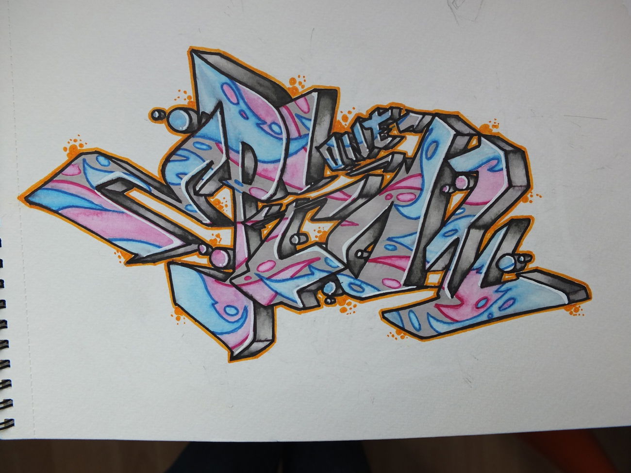 Graffiti Sketch - Photo by Epion (2017)