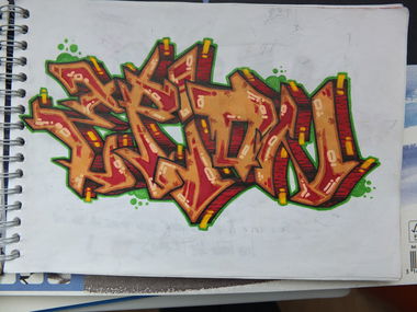 Graffiti Sketch - Photo by Epion