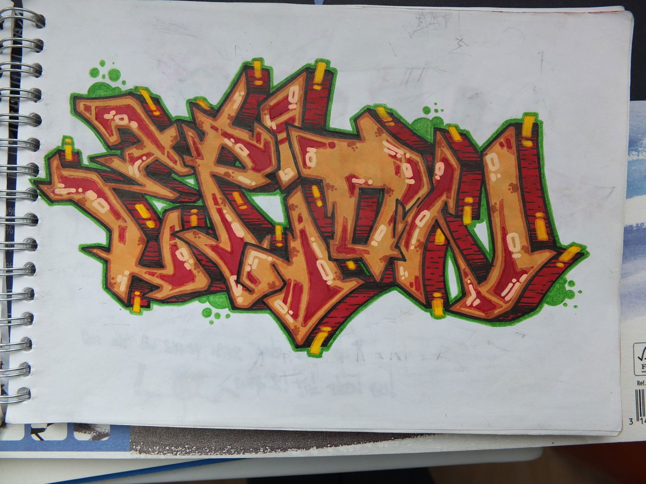 Graffiti Sketch - Photo by Epion