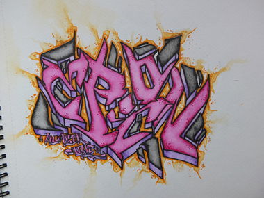 Graffiti Sketch - Photo by Epion (2017)