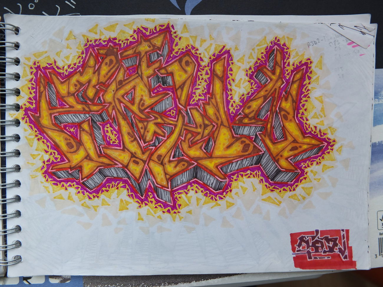 Graffiti Sketch - Photo by Epion