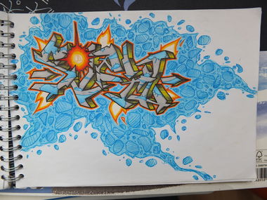 Graffiti Sketch - Photo by Epion