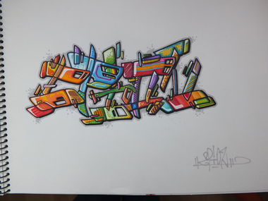 Graffiti Sketch - Photo by Epion