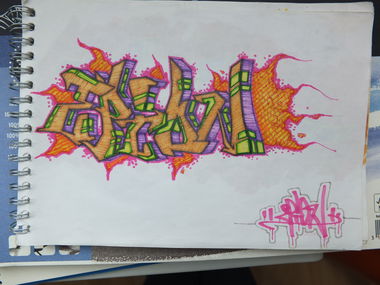 Graffiti Sketch - Photo by Epion