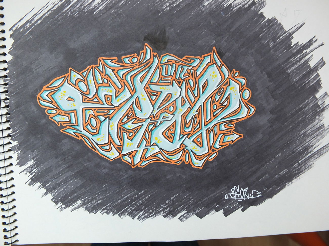 Graffiti Sketch - Photo by Epion