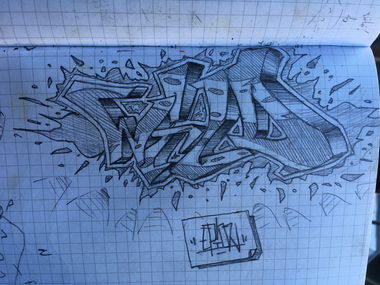 Graffiti Artwork - Photo by Epion