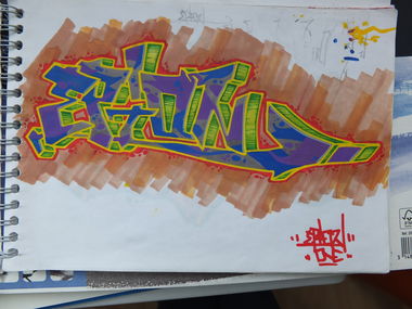 Graffiti Sketch - Photo by Epion