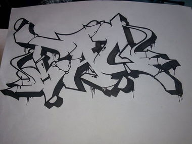 Graffiti Sketch - Photo by Erds - Tag (2012)