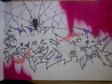 Graffiti Sketch - Photo by Erds - Erds (2012)