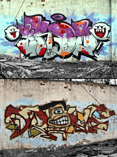 Graffiti Wall - Photo by Erds (2014)