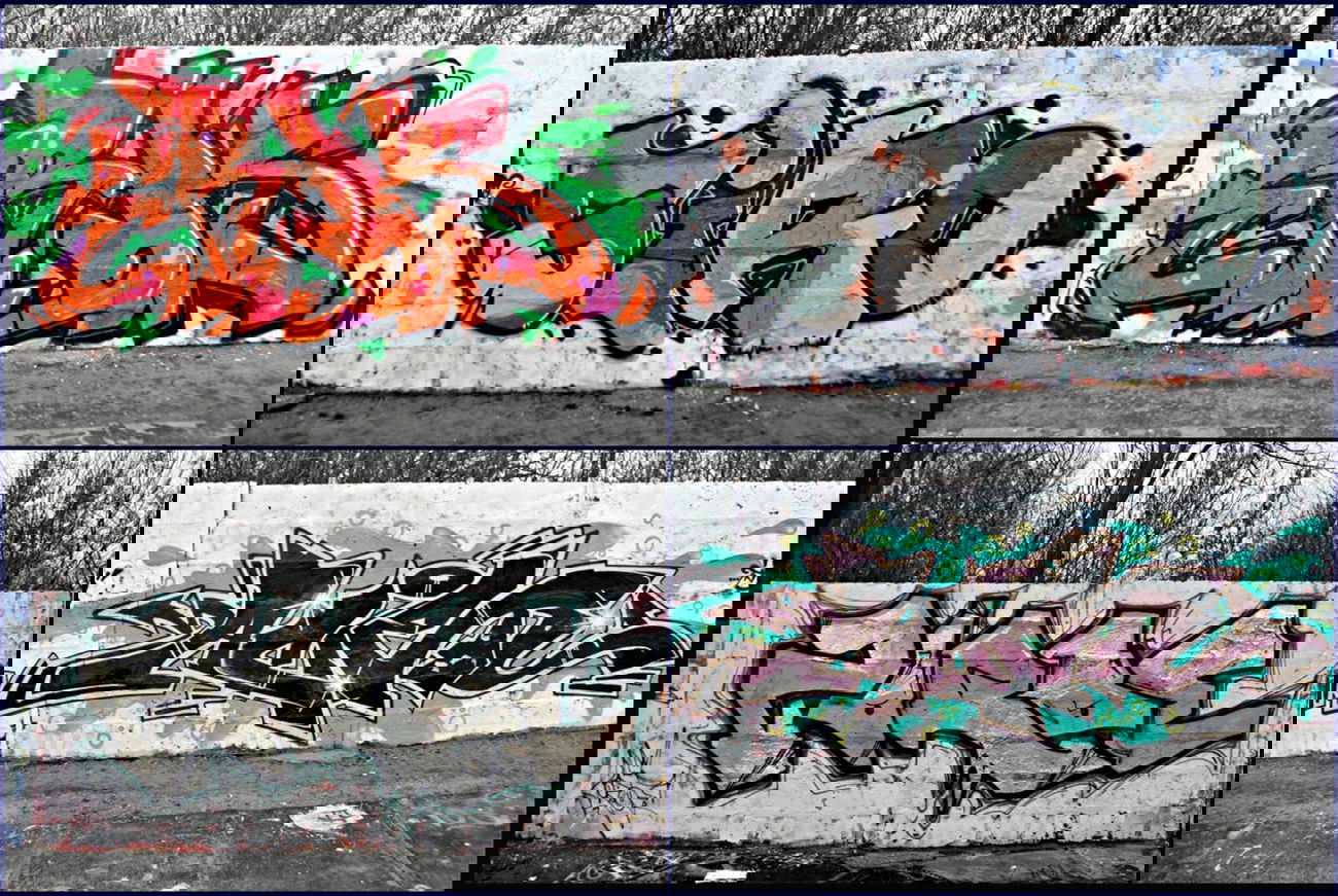 Graffiti Wall - Photo by Erds