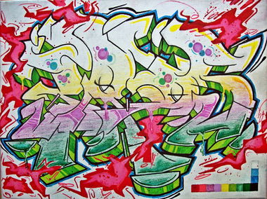 Graffiti Sketch - Photo by Erds (2014)