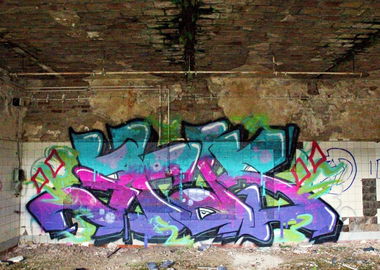 Graffiti Wall - Photo by Erds (2014)