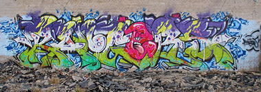 Graffiti Wall - Photo by Erds