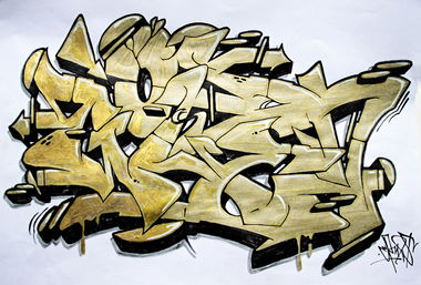 Graffiti Wall - Photo by Erds