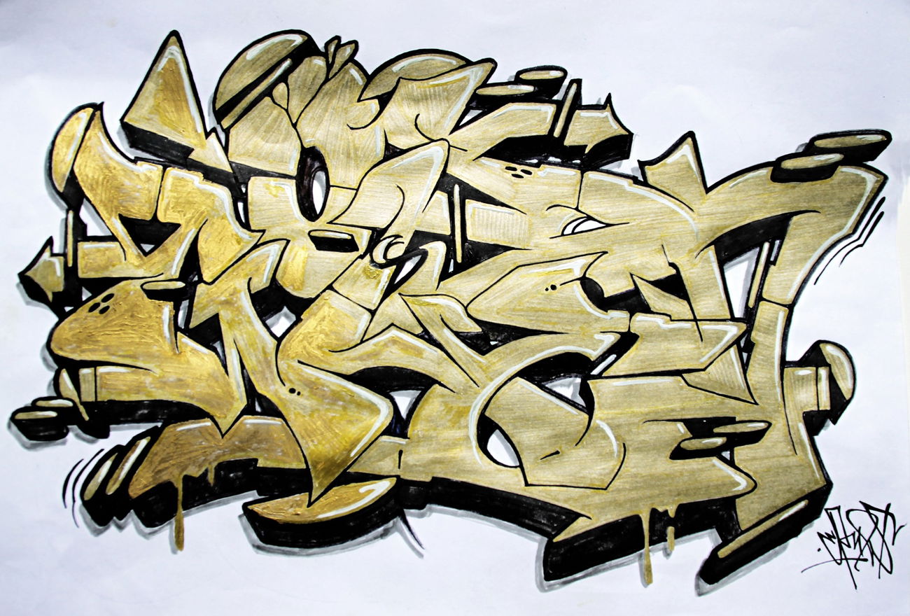 Graffiti Wall - Photo by Erds