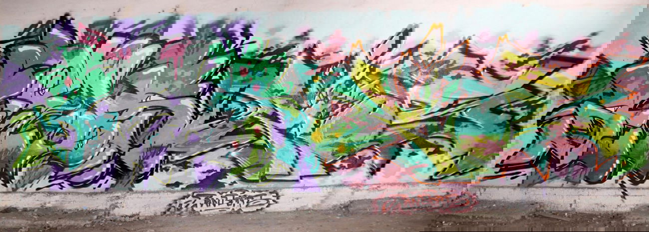 Graffiti Wall - Photo by Erds