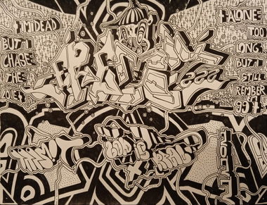 Graffiti Sketch - Photo by Ere555