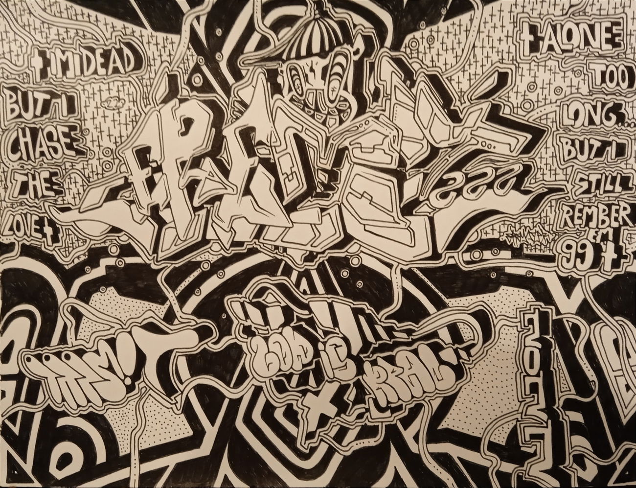 Graffiti Sketch - Photo by Ere555