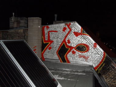 Graffiti Wall in Berlin - Photo by Erni - 75, Monte