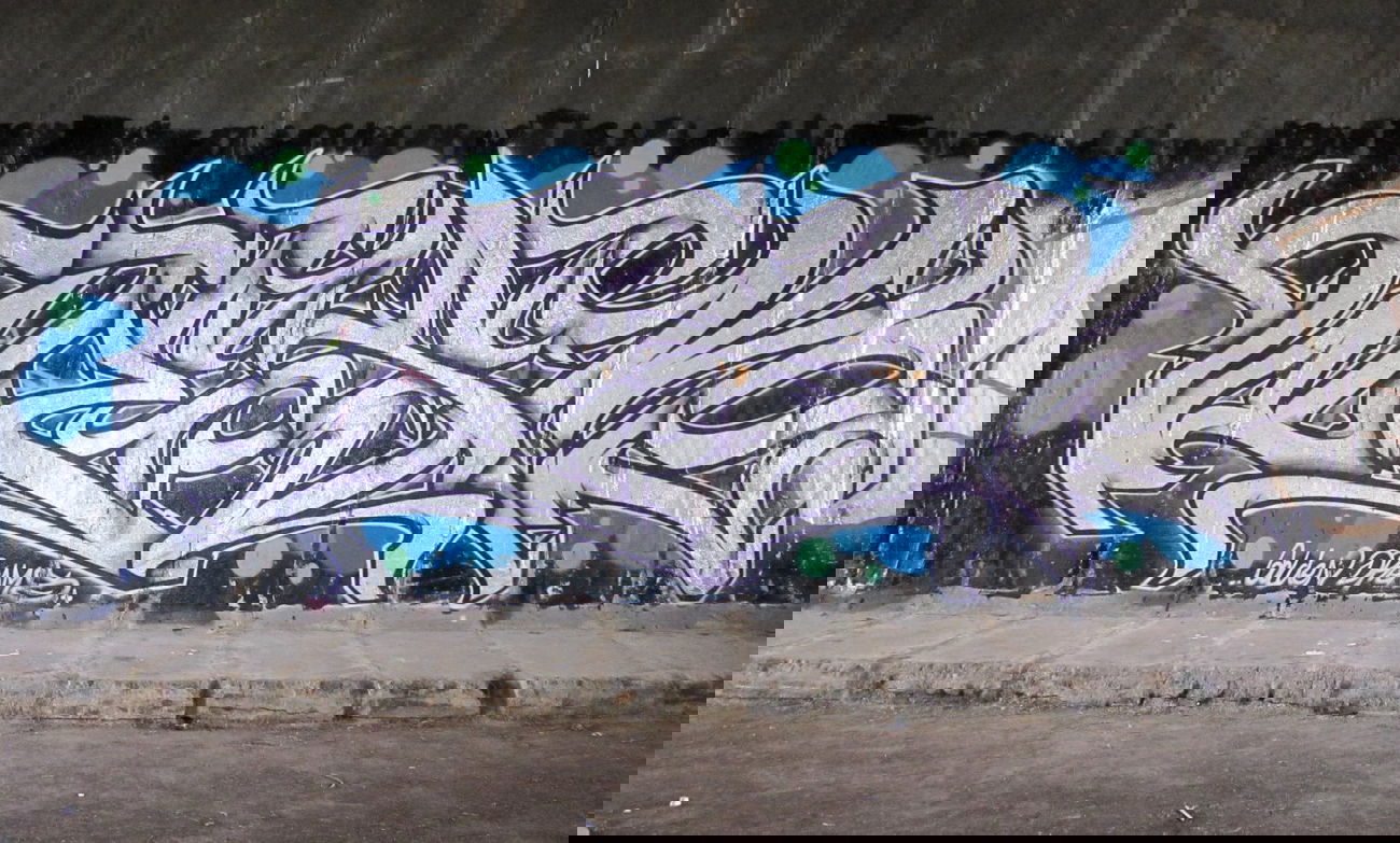 Graffiti Wall - Photo by Escape - Rostock, Wesk, MFGOD (2014)