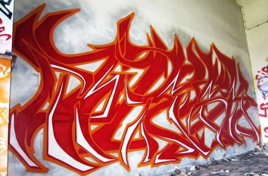 Graffiti Wall - Photo by Escape - Rostock, Wesk (2013)