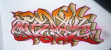 Graffiti Sketch - Photo by Escape - Freak, mfg, god (2014)